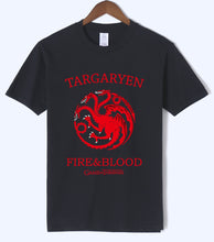 Load image into Gallery viewer, Game of Thrones Targaryen Fire &amp; Blood Men T Shirts