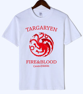 Game of Thrones Targaryen Fire & Blood Men T Shirts